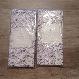 Pottery barn fitted crib sheets (2)